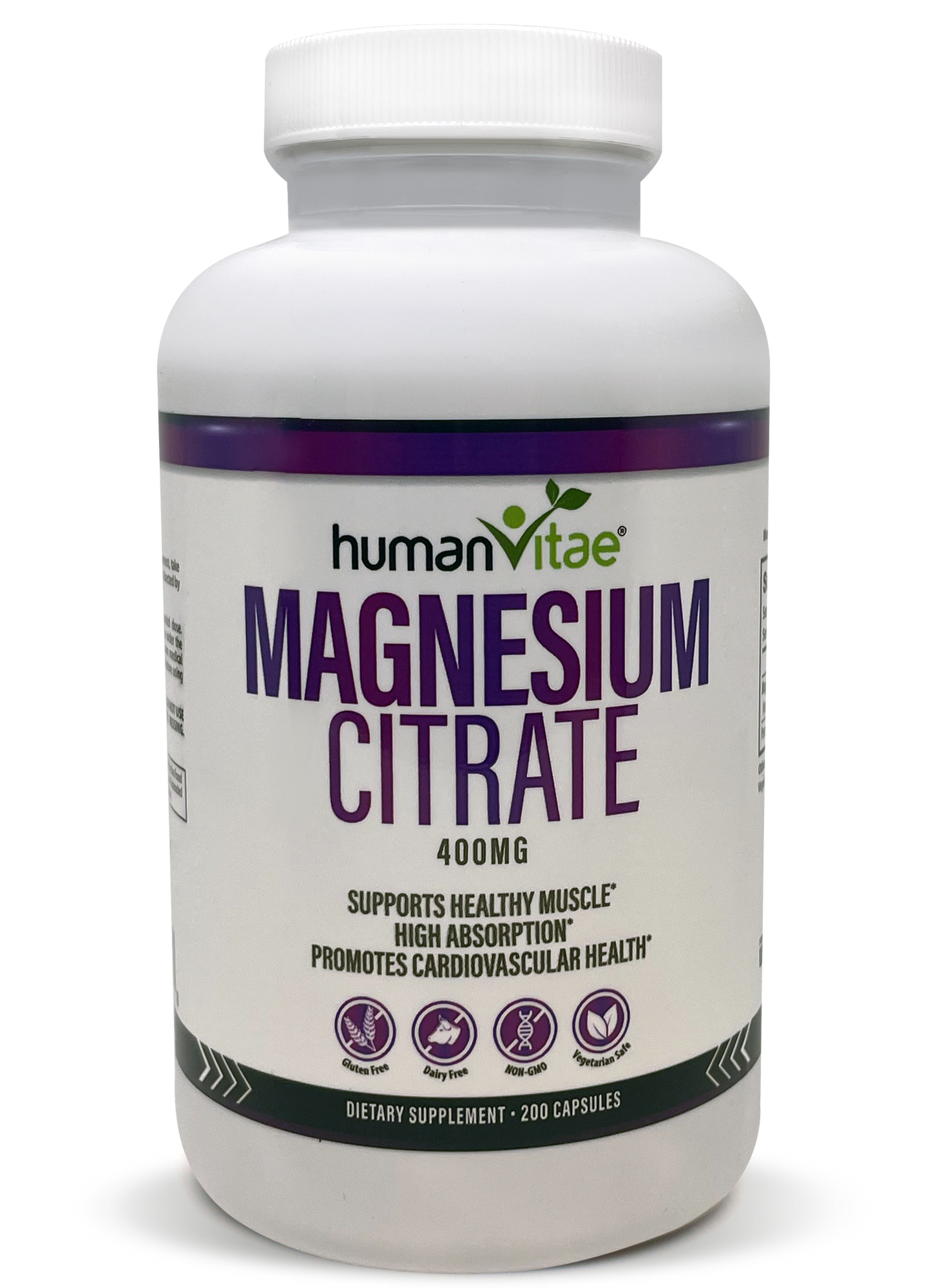 Magnesium Citrate 400 mg by human vitae